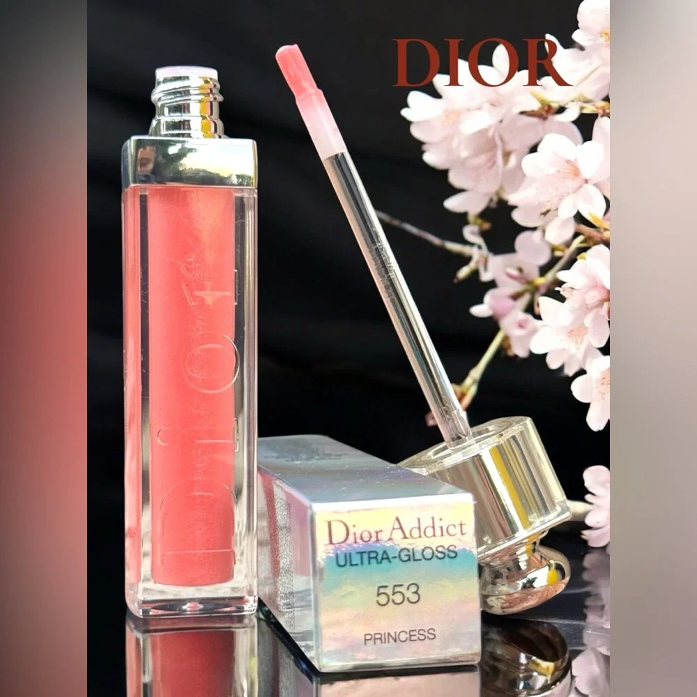 DIOR ADDICT ULTRA-GLOSS 553 PRINCESS HYDRA-PLUMPING LIPGLOSS. NEW IN BOX. - Picture 8 of 9